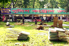 রমনায় চলছে শেষ মুহূর্তের প্রস্তুতি