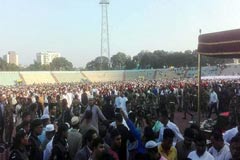 জানাজা সম্পন্ন, মরদেহ কবরস্থানের উদ্দেশ্যে রওনা