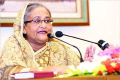 আন্তর্জাতিক অঙ্গনে মর্যাদার আসনে বাংলাদেশ : প্রধানমন্ত্রী