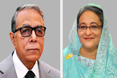 রাষ্ট্রপতির সঙ্গে প্রধানমন্ত্রীর সাক্ষাৎ