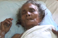 ময়মনসিংহে বৃদ্ধা মাকে গোয়াল ঘরে রাখায় শেয়ালে কামড়ানোর অভিযোগ