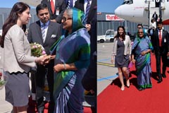 ভিয়েনায় প্রধানমন্ত্রীকে লালগালিচা সংবর্ধনা