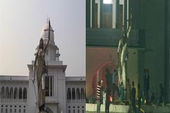 সুপ্রীম কোর্টের ভাস্কর্য সরিয়ে নেয়ার তীব্র প্রতিবাদ বিশিষ্টজনদের