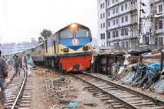 ট্রেনে কাটা পড়ে বিশ্ববিদ্যালয় ছাত্রীসহ দুজন নিহত