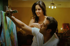 ক্যাটের দেয়ালে সালমানের ছোঁয়া