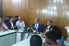 নির্বাচন নিয়ে কথা হয়েছে, বলা যাবে না: ফখরুল