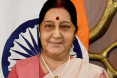 আজ ঢাকা আসছেন সুষমা স্বরাজ