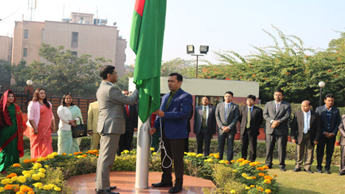 নয়াদিল্লীতে ৪৮তম বিজয় দিবস উদযাপন