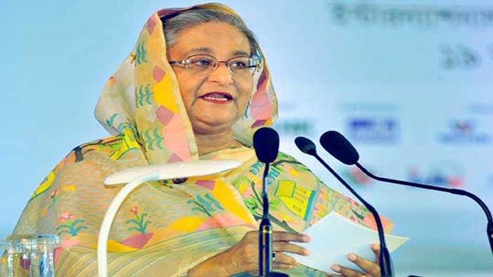 গুলশানের জনসভায় যোগ দিয়েছেন প্রধানমন্ত্রী