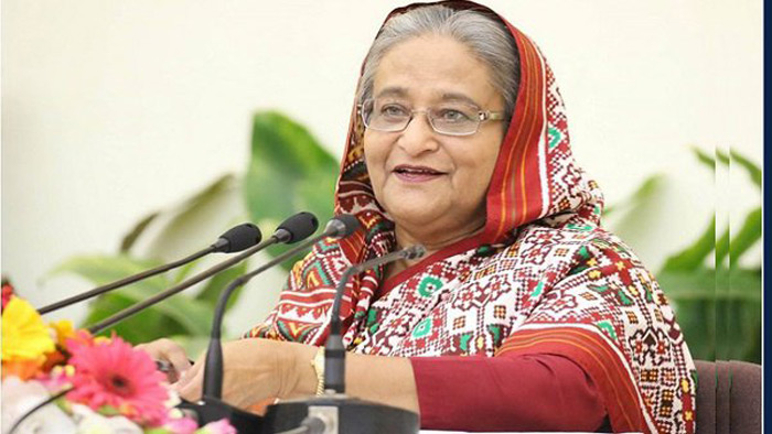 প্রভাবশালী নারীর তালিকায় চার ধাপ এগিয়েছেন প্রধানমন্ত্রী