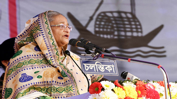 বুধবার শুরু হচ্ছে শেখ হাসিনার নির্বাচনী প্রচারণা