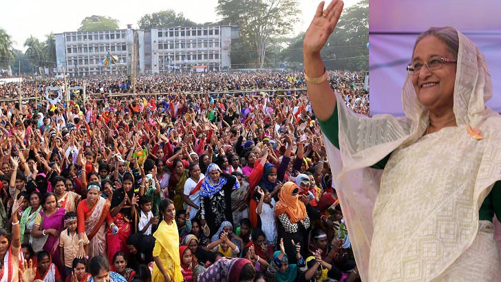 দেশে কোনো বেকার ও গৃহহারা থাকবে না: শেখ হাসিনা