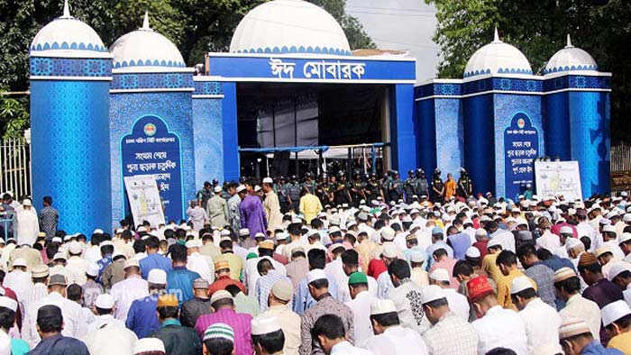 রাজধানীতে ৪০৯ ঈদ জামাত