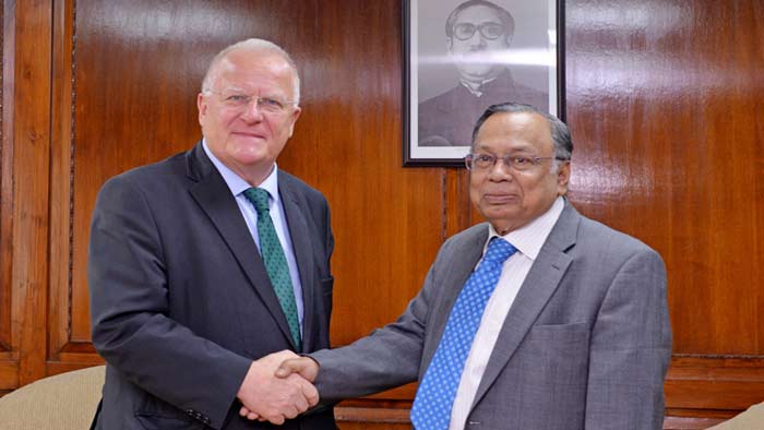 সংলাপকে স্বাগত জানালেন জার্মান রাষ্ট্রদূত 