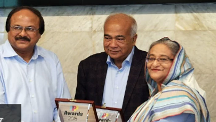 পিপিপি গ্লোবাল এ্যাওয়ার্ড পেলো বাংলাদেশ