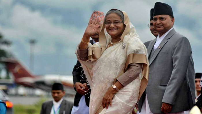 নেপাল থেকে দেশে ফিরেছেন প্রধানমন্ত্রী