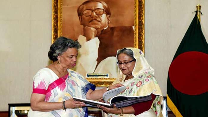 প্রধানমন্ত্রীর সঙ্গে বার্নিকাটের বিদায়ী সাক্ষাৎ