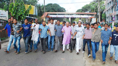 খালেদার মুক্তির দাবিতে রাজধানীতে ঝটিকা মিছিল