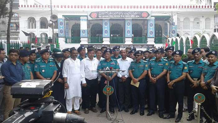 তাজিয়া মিছিলে সর্বোচ্চ নিরাপত্তা দেবে পুলিশ:ডিএমপি কমিশনার