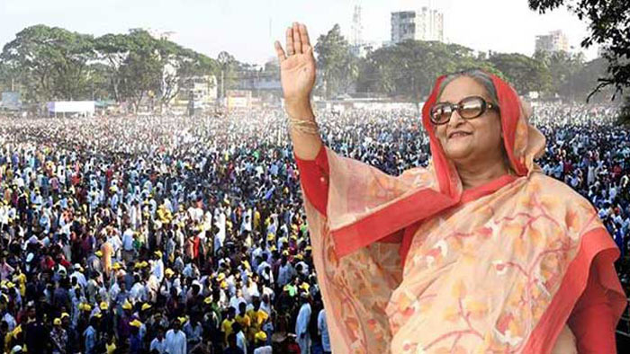 আওয়ামী লীগ ক্ষমতায় এসে উন্নয়ন করে : প্রধানমন্ত্রী