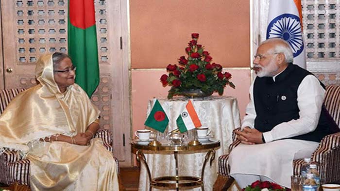 জনগণের ভাগ্য পরিবর্তনে কাজ করে যেতে চান শেখ হাসিনা ও মোদী  