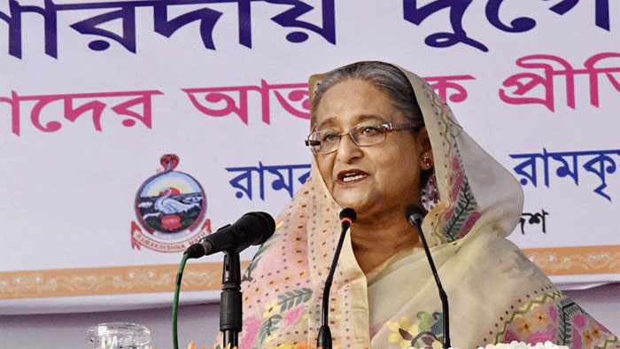 ঢাকেশ্বরী মন্দিরের জমি সমস্যার সমাধানের আশ্বাস প্রধানমন্ত্রীর 