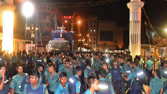 বসুন্ধরা আবাসিক এলাকায় ‘ব্লক রেইড’