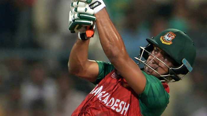 অবশেষে সাকিবের হাফ সেঞ্চুরি