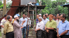 শস্য দ্রুত শুকানোর কৌশল উদ্ভাবন করলেন হাবিপ্রবির শিক্ষক