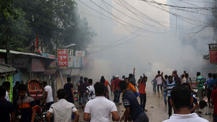 কুমিল্লায় ছাত্রদলের দুগ্রুপের ধাওয়া পাল্টা ধাওয়া