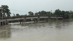 খোয়াই নদীর পানি বিপদসীমার ২৬০ সেন্টিমিটার ওপরে