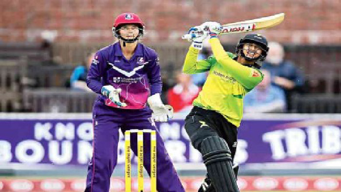 দ্রুততম হাফসেঞ্চুরির মালিক এখন মান্ধানাও