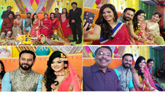 নাবিলার হলুদ আয়োজনে তারকাদের মেলা