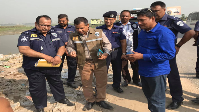 ঘটনাস্থল পিবিআই ও গোয়েন্দা পুলিশের পরিদর্শন