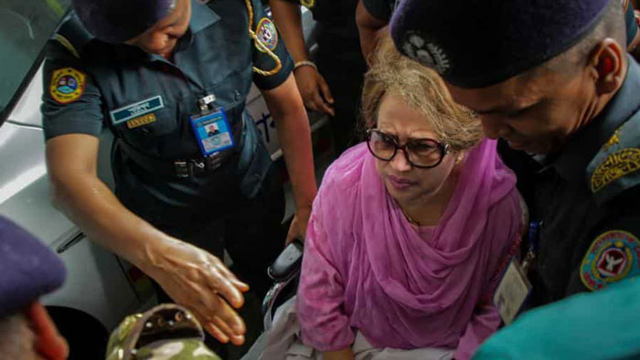 খালেদাকে কারাগারে নেওয়ার প্রস্তুতি