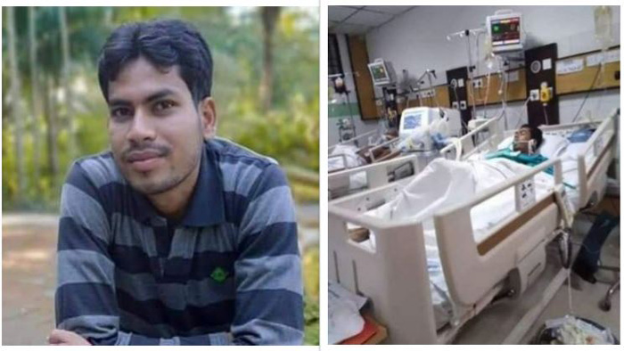 ব্রেন স্ট্রোকে আক্রান্ত শিক্ষার্থীর সাহায্যে এগিয়ে আসুন