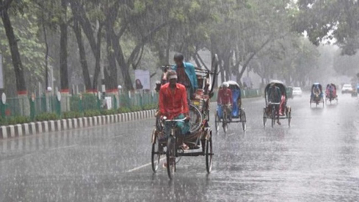 রাজধানীতে ঝড়ো হাওয়ার সঙ্গে বৃষ্টি