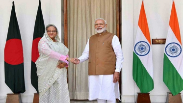 মোদির সঙ্গে বৈঠকে প্রধানমন্ত্রী
