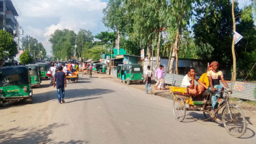 সিরাজগঞ্জে পঞ্চম দিনের মত চলছে বাস ধর্মঘট