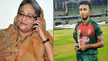 জয়ের নায়ক আফিফকে প্রধানমন্ত্রীর অভিনন্দন