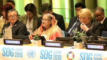 প্রতিশ্রুতি বাস্তবায়নে বিশ্বনেতাদের প্রতি আহ্বান প্রধানমন্ত্রীর