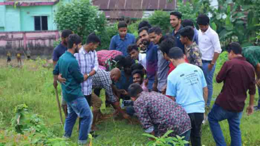 বৃক্ষরোপণের মাধ্যমে সিকৃবিতে শেখ হাসিনার জন্মদিন পালন 