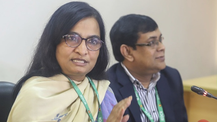 সংবাদ সম্মেলনে কথা বলছেন অধ্যাপক ডা. মীরজাদী সেব্রিনা ফ্লোরা- সংগৃহীত সংবাদ সম্মেলনে কথা বলছেন অধ্যাপক ডা. মীরজাদী সেব্রিনা ফ্লোরা- সংগৃহীত