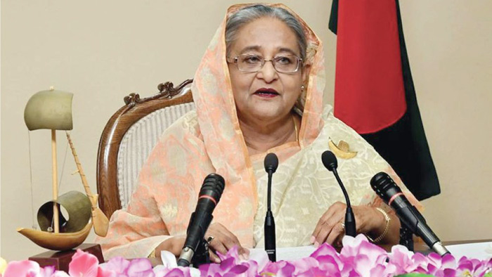 প্রধানমন্ত্রী শেখ হাসিনা- পিআইডি