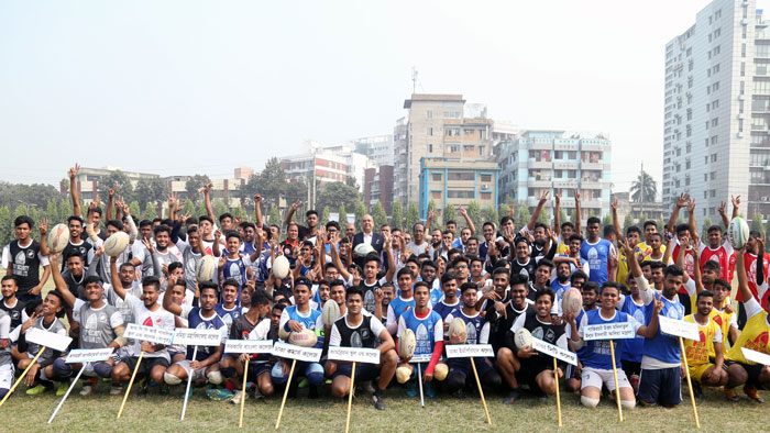 ‘ফার্স্ট সিকিউরিটি ইসলামী ব্যাংক অনূর্ধ্ব-২০ বালক কলেজ রাগবি প্রতিযোগিতা-২০১৯