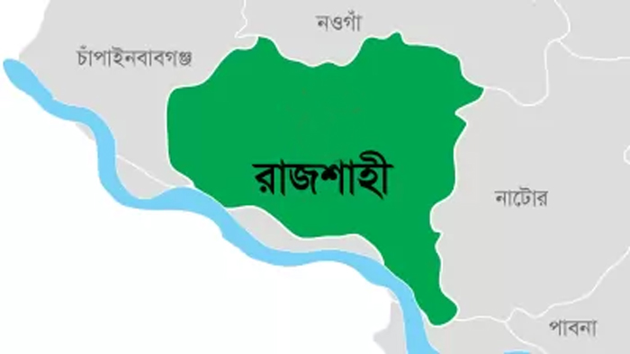 রাজশাহীর মানচিত্র