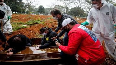 আক্রান্তের হারে আবারও শীর্ষে ব্রাজিল, মৃত্যু ২৭ হাজার ছুঁই ছুঁই