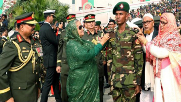 কমিশন পেলেন ২৬৫ ক্যাডেট