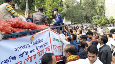 টিসিবির পেঁয়াজ বিক্রিতে প্রভাব নেই স্থানীয় বাজারে 