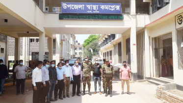 করোনা: শার্শা হাসপাতাল পরিদর্শন করলেন সেনাবাহিনী